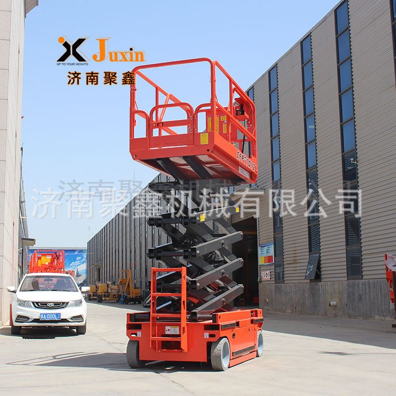 全自行升降机 6米自行走剪叉液压式升降平台 全自动高空作业平台