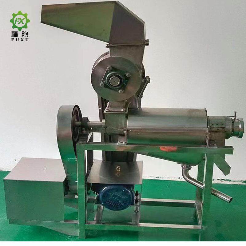 橙子柠檬榨汁机大型橘子破碎榨汁机苹果梨子压汁机