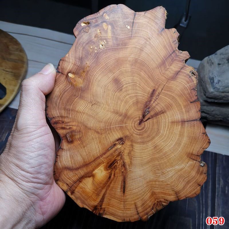 尾货天然太行崖柏随型微瑕木雕杯垫壶垫木质奇石架底座