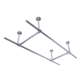 包安装全晾衣杆阳台顶装固定晾衣架杆晒衣杆凉衣