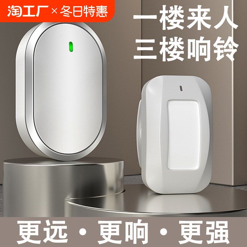 门口欢迎光临感应器店铺进门语提示迎宾报警器超市门铃商用