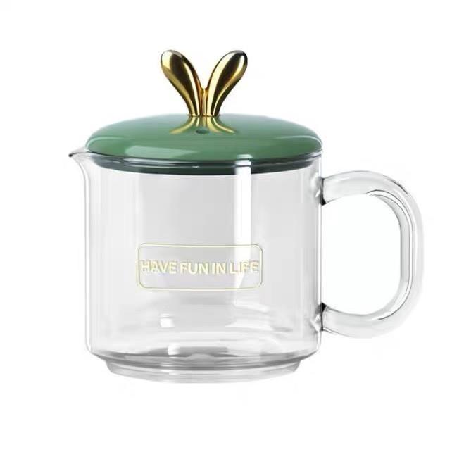 小南瓜养生壶配件玻璃杯D1玻璃养生杯600ml电炖杯高硼硅玻璃陶瓷