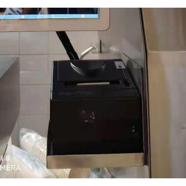 打印机磁吸挂架餐厅不锈钢小件定位器具
