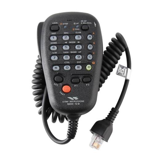 YAESU 八重洲 MH-59A8J DTMF手持麦克风 数字手咪 FT-857D 897D