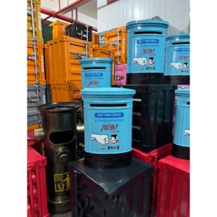 复古英伦铁艺挂墙带锁信报箱信封心愿箱意见箱投票信箱学校小邮箱