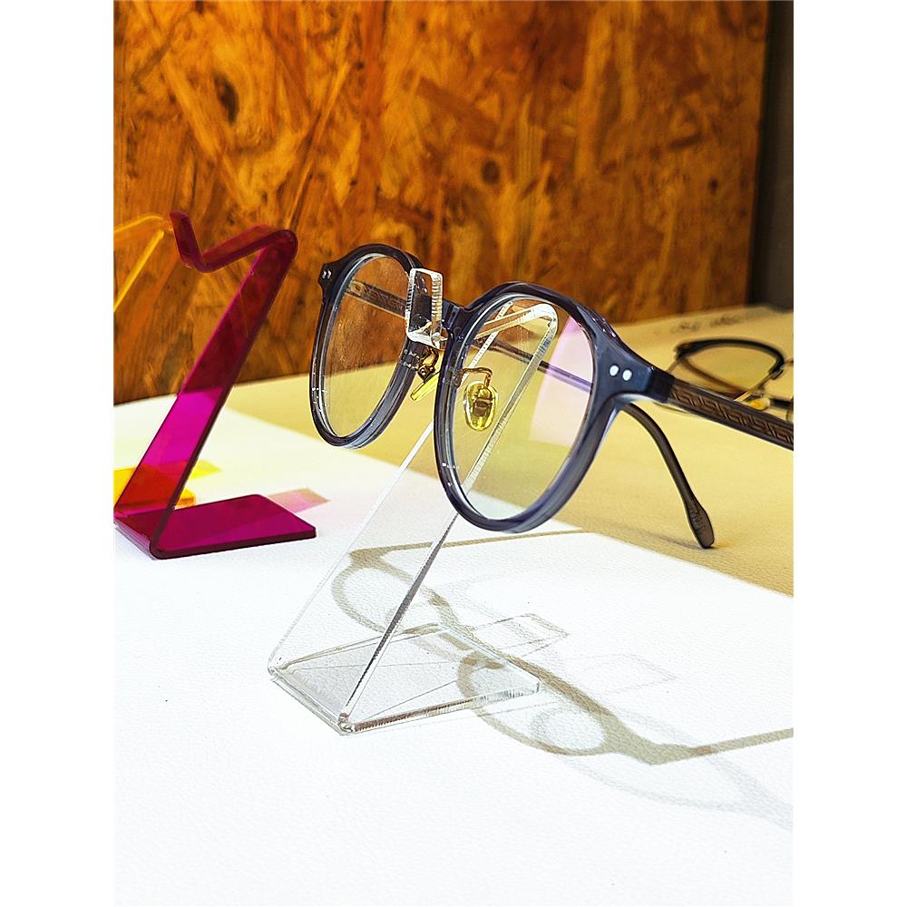 亚克力透明彩色近视太阳眼镜陈列道具眼镜架子展示架展柜中岛装饰