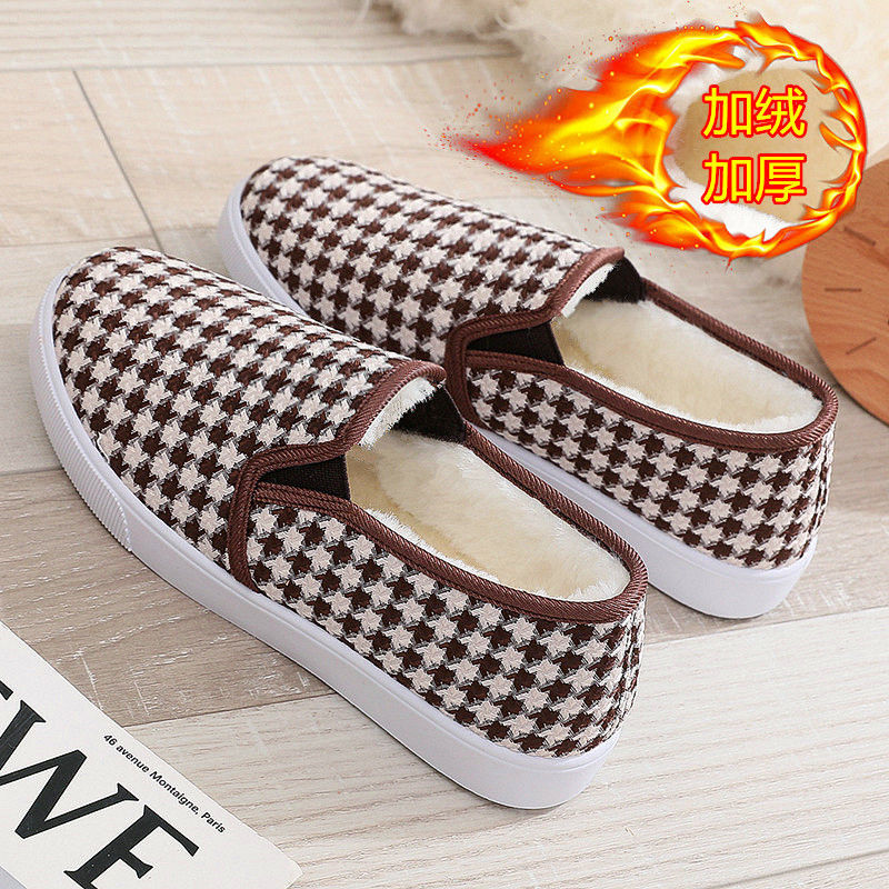 老北京布鞋女人棉软底防滑