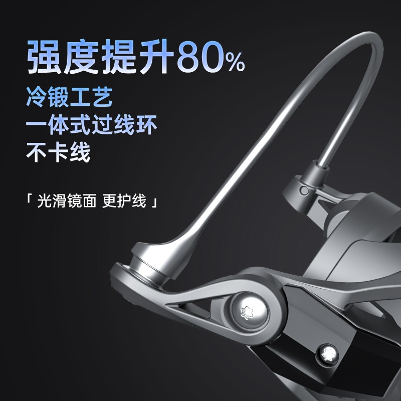 卡斯丁斯巴达3代路亚纺车轮泛用超轻渔线轮微物翘嘴鲈鱼远投渔轮