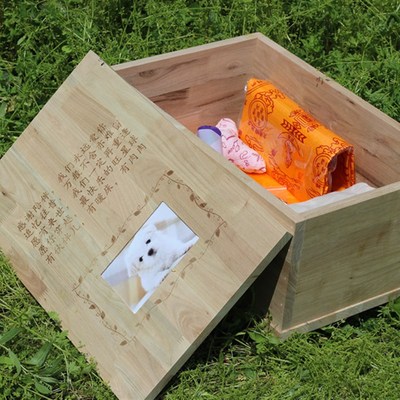 宠物棺材宠物安乐窝猫咪棺材狗狗棺材爱宠土葬木箱猫狗去世小棺材