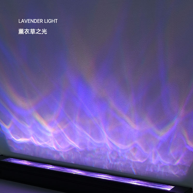 3D动态水纹洗墙灯户外防水投影客厅床头酒吧KTV装设背景墙氛围灯