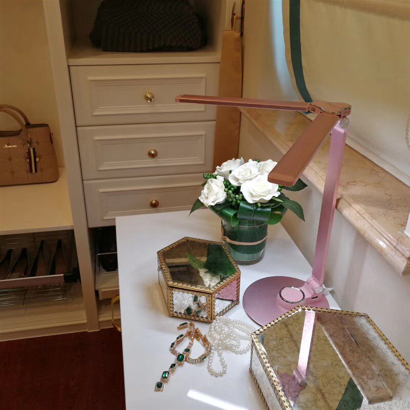 LED台灯护眼灯学生学习阅读书写书桌宿舍卧室床头灯 充电插电两用