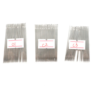 大眼手工针缝衣针绣花针双面尼手工做活针 家用大孔钢针4包包邮