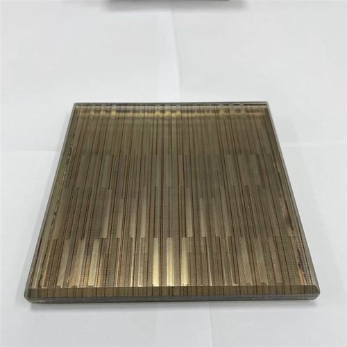 定制钢化夹胶艺术玻璃隔断屏风酒店淋浴房推拉门移门夹绢夹丝玻璃