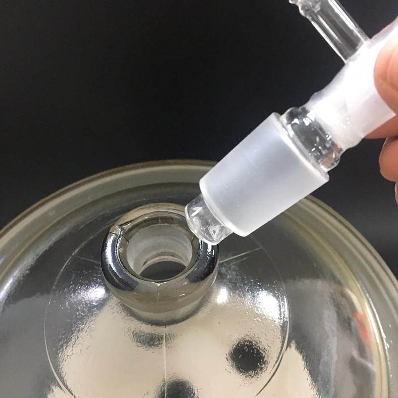 玻璃干燥器210 300 350mm送瓷板 避光真空干燥器 玻璃密封罐