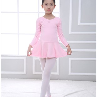 儿童舞蹈裙冬季加绒加厚 分体