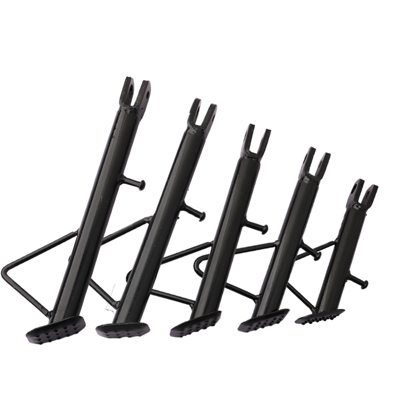 电动车单撑摩托车边撑电动自行车脚架站脚边支架脚撑边支架防滑撑