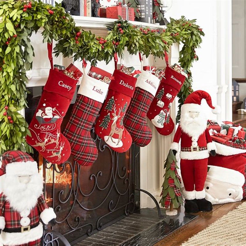 圣诞老人的魔法口袋多款圣诞束口袋礼物袋收纳袋圣诞老人的礼物袋