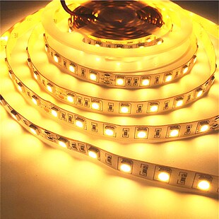 12V24V灯带2700K暖黄色LED灯带3000K暖光灯条超高亮智能家居3500K