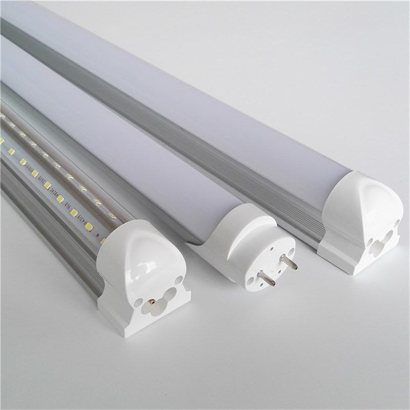 双排t8led灯管一体化日光灯长条家用全套1.2米40W60W超亮V型分体,家装灯饰光源,LED灯管,淘宝优惠券,粉丝福利购,淘宝优惠卷