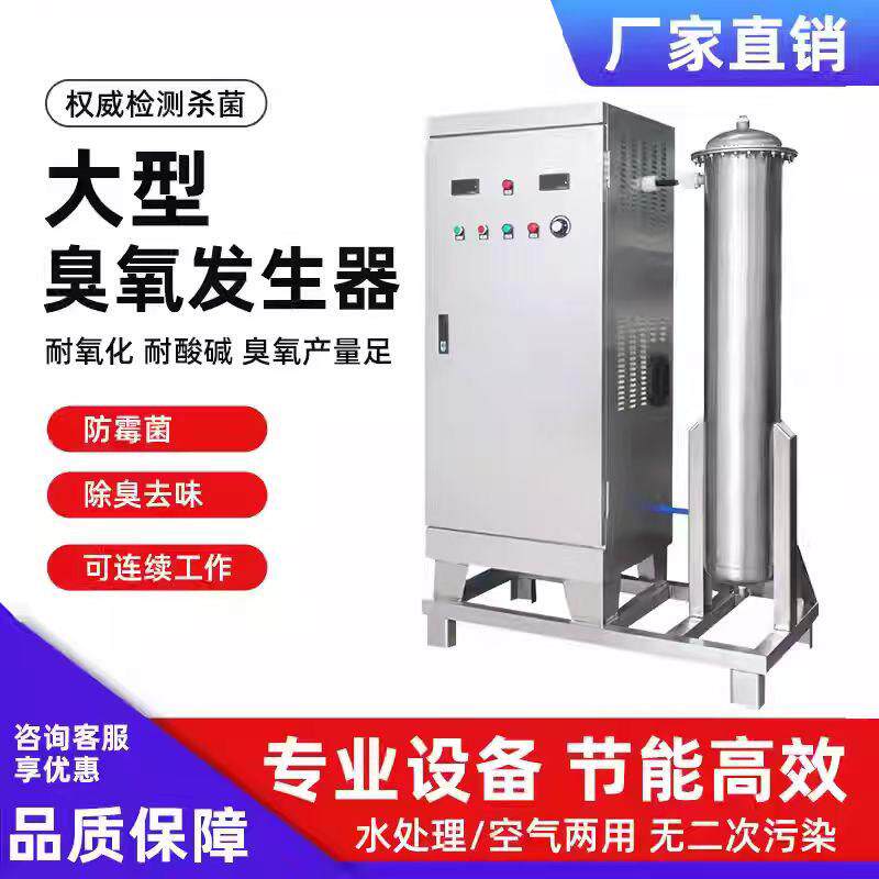 高浓度大型工业食品厂水产养殖100g臭氧产生器空气水处理消毒机