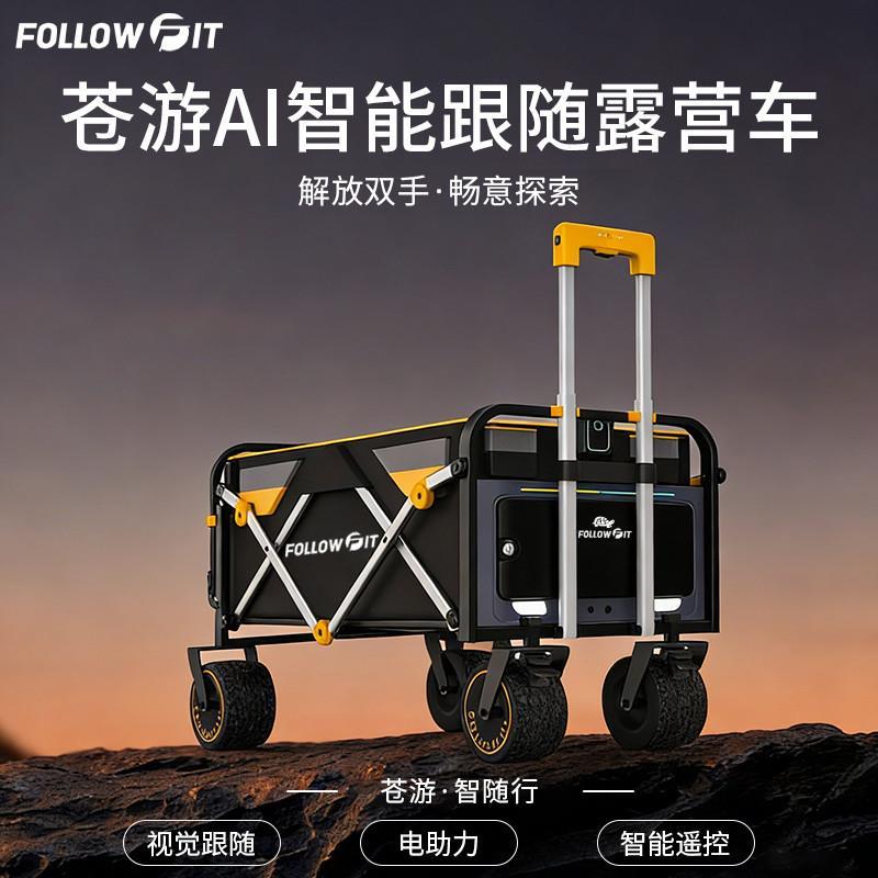 电动露营车新款露儿童车可骑行营地野炊可躺折叠多功能野营宠可车