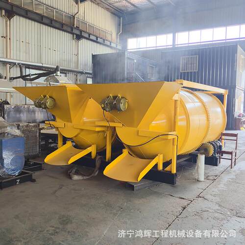 双料仓2方沥青拌和机出料快搅拌均匀自发电筑路型铣刨料搅拌机