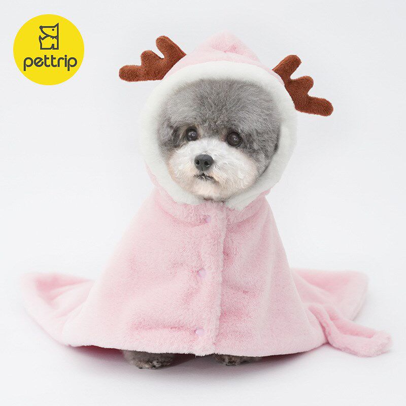 秋冬款宠物睡袋小狗小猫咪睡衣睡袍约克夏保暖外出盖毯小型犬披风