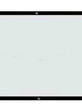 成越92寸16:10白塑简易幕布便携投影布散幕带孔带黑边1.98*1.24米