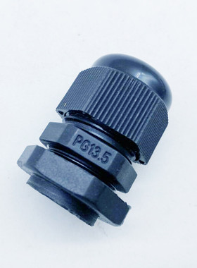 100个电缆防水接头PG7/9/11/13.5/16/19/21/25/29/36/42 黑白色