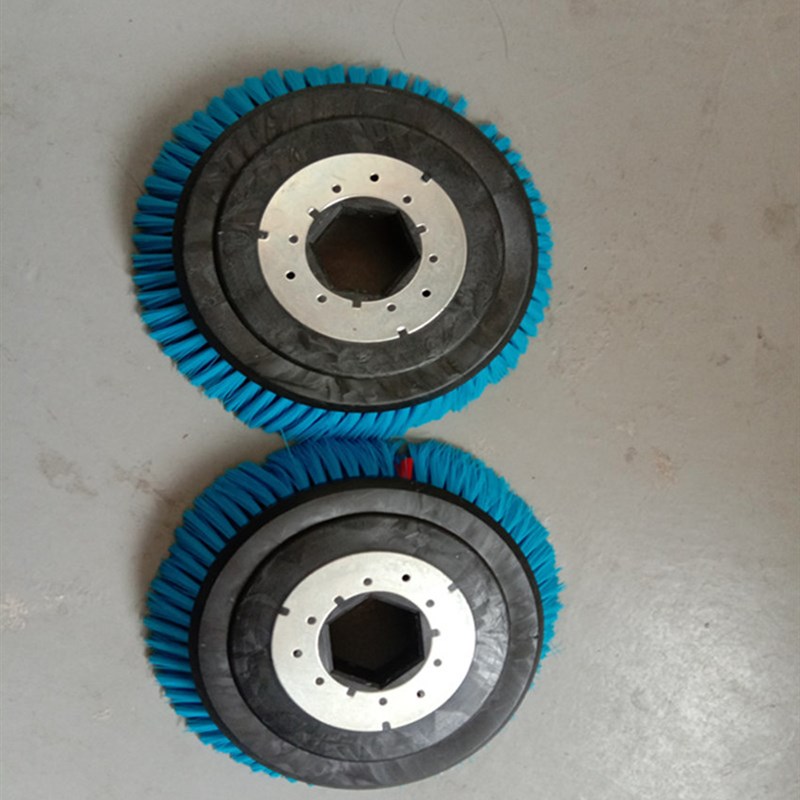 扫拖一体洗地机手推式迷你无线拖地地机商用办公室用餐厅刷盘胶条