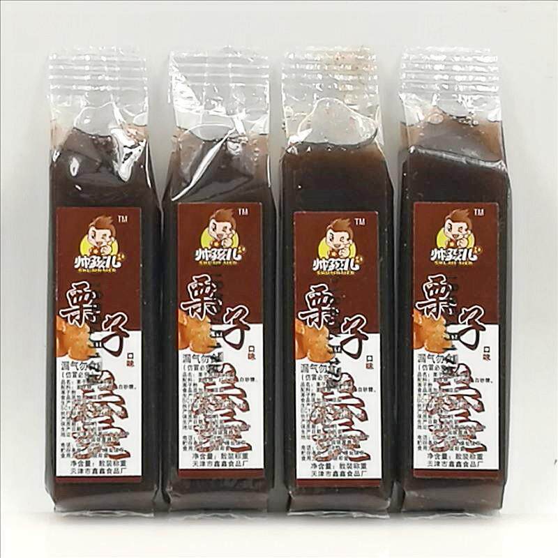 包邮天津特产栗子风味羹栗羊羹原味袋装年零食28个约1000克