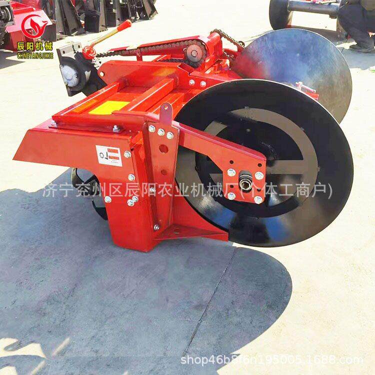 陕西热销农用筑梗机多用中草草莓烤烟西瓜手扶车带小型起垄机