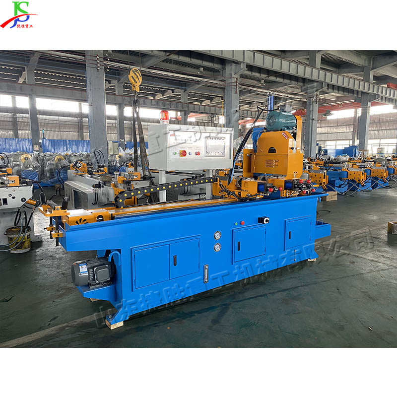 数控自动送料切管机 圆管角铁方钢截断机 电动液压金属切割机