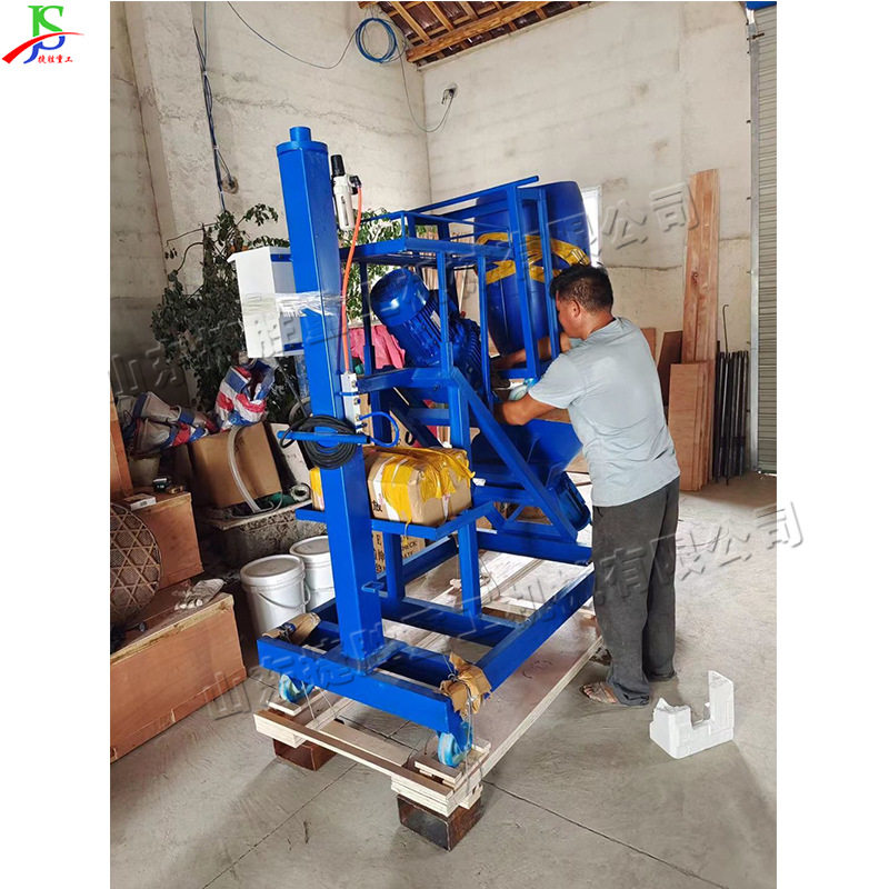 建筑工地外墙装饰喷涂机 欧式玻璃纤维grc机 园林装饰喷浆机