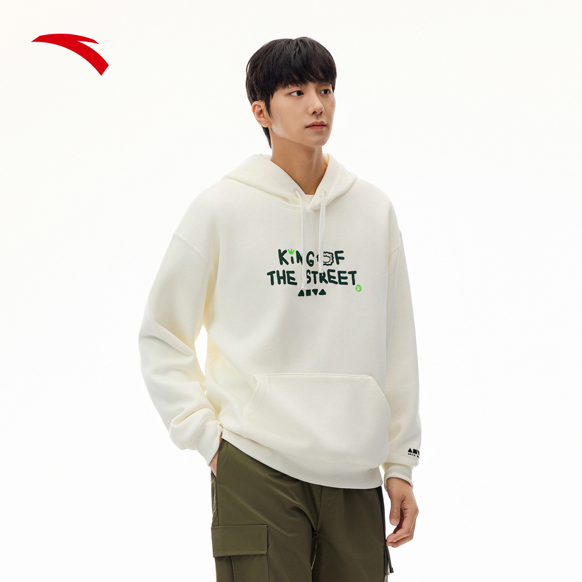 【王一博同款】安踏加绒卫