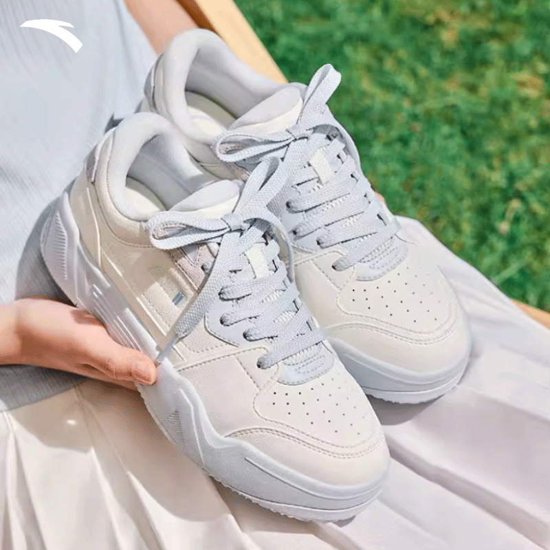 安踏C37丨板鞋女2025夏季