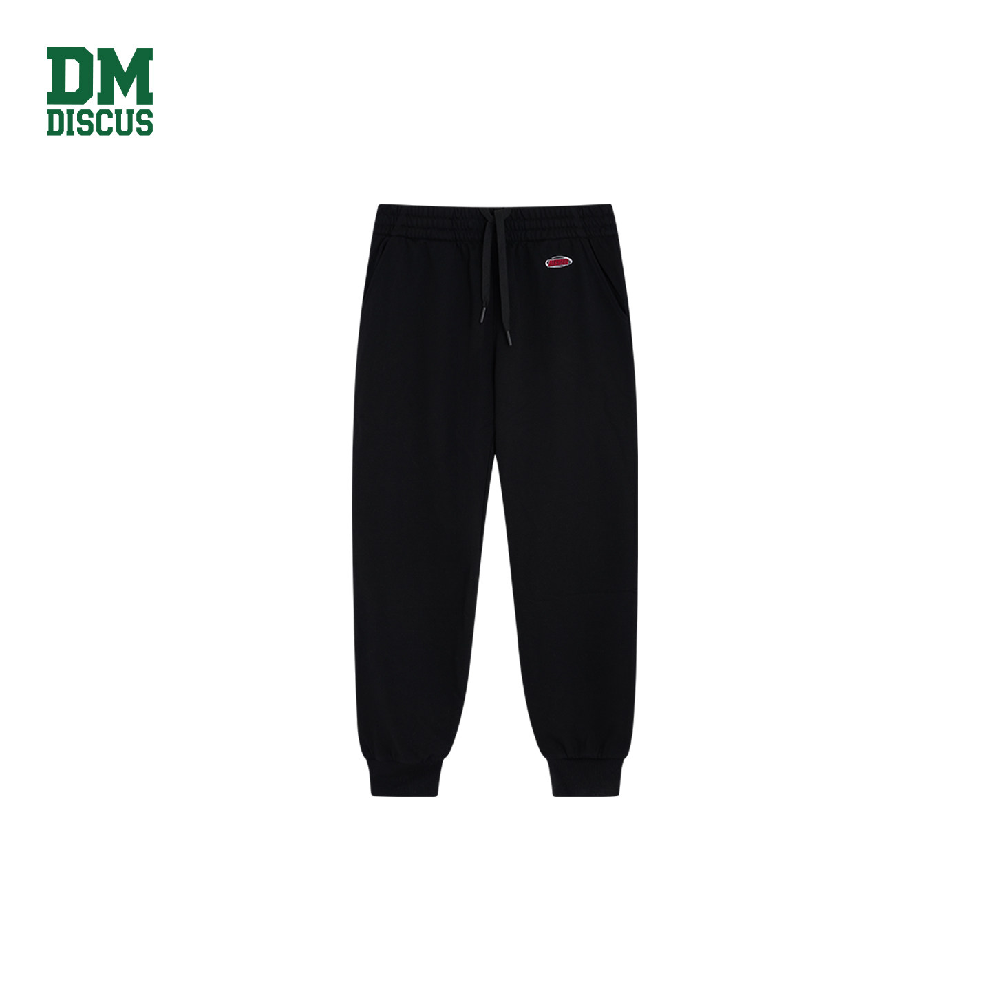 DISCUS束脚卫裤三色可选2026春夏新款美式运动小标设计男女同款
