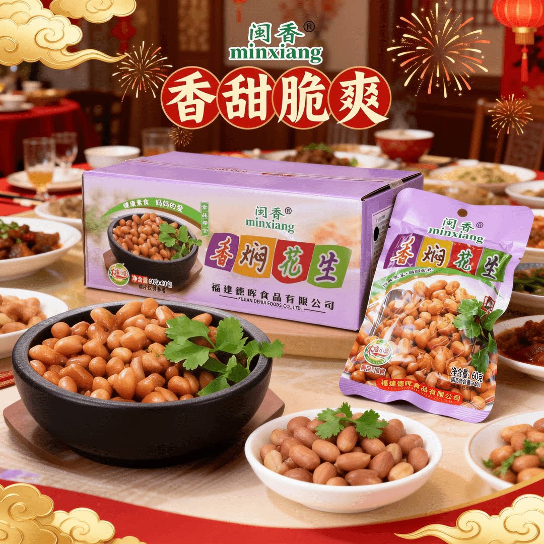 闽南特产香焖花生60g即食下酒