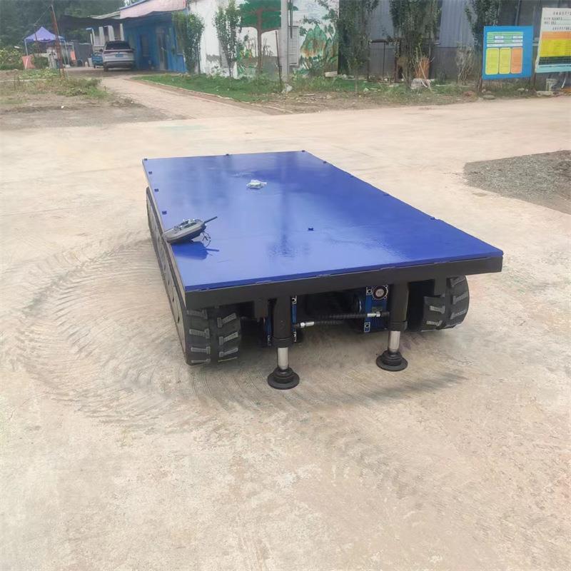 自行走履带底盘管道清污狭窄空间小型机器人电动履带底盘