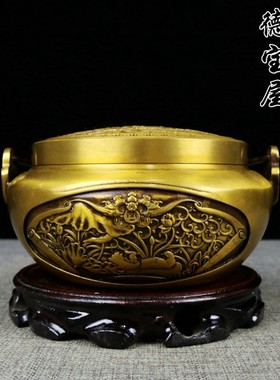 传统婚礼用品铜手炉暖手炉铜火炉婚庆火冲结婚火铳旺盆炉陪嫁嫁妆