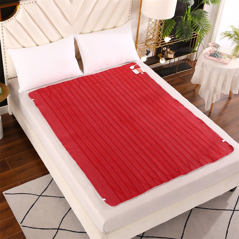 小绵羊电热毯双人双控调温单人电褥子学生宿舍安全三人家用盒装