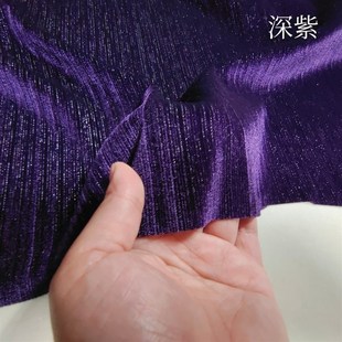 春秋冬弹力流星雨亮丝金丝绒布料连衣裙衬衣旗袍裤 面料 子套装 服装