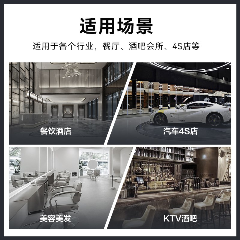 连充领夹式无线小型迷你美容美发酒吧餐饮酒店专用对讲机2025新款