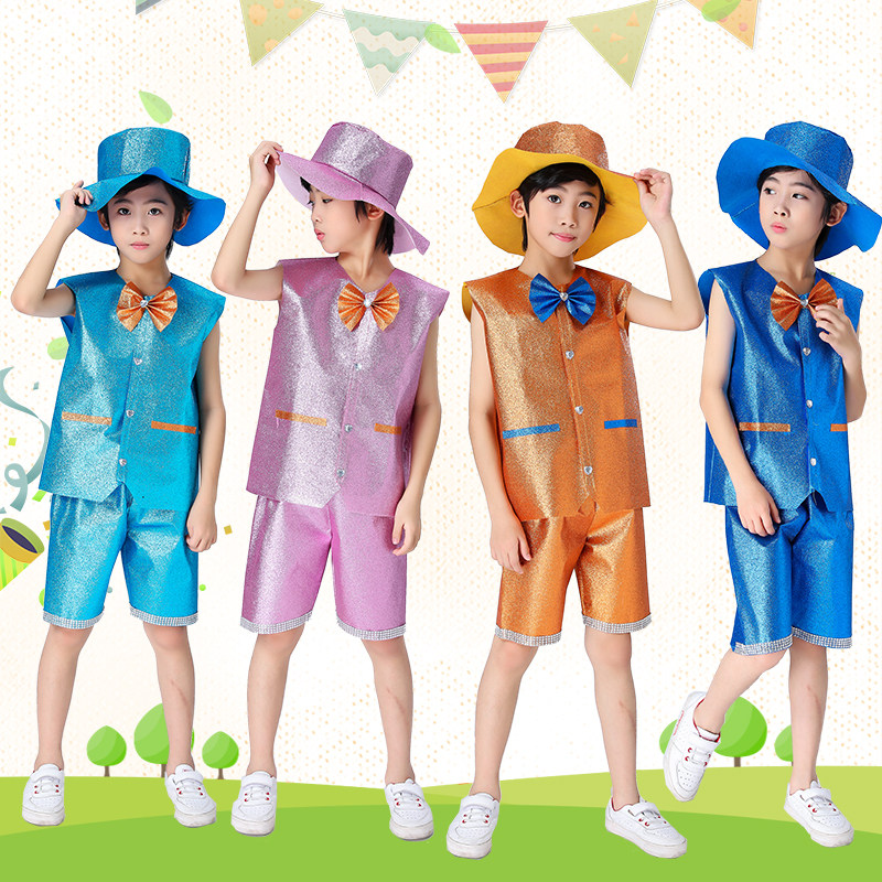 儿童幼儿园环保服装亲子时装秀走秀男女演出服半成品diy手工材料,童装/婴儿装/亲子装,儿童演出服,淘宝优惠券,粉丝福利购,淘宝优惠卷