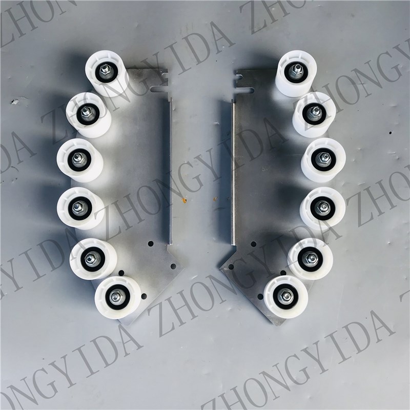 自动扶梯扶手带托带轮  导向装置 70*50*6204 涨紧轮装置