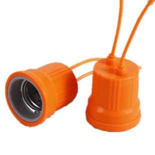 厂家包邮加厚电木灯口 灯头 悬吊式 E27螺口 吊灯头 灯座罗口灯头