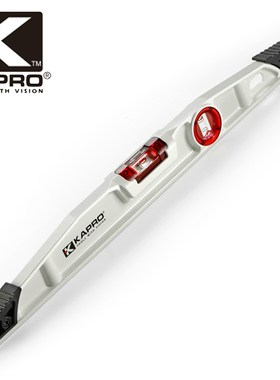 开普路实心水平尺高精度家用靠尺多功能平行装修压铸铝平水仪930