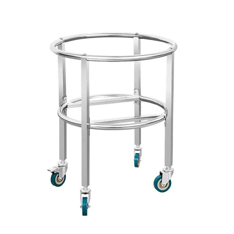 不锈钢汤桶架奶茶桶架带滑轮推车支架商用食堂餐厅开水桶保温桶架
