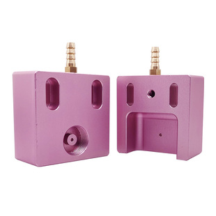 线切割配件大全 中走丝大铁炳丰 水板60*60眼膜座 加高水嘴安装板