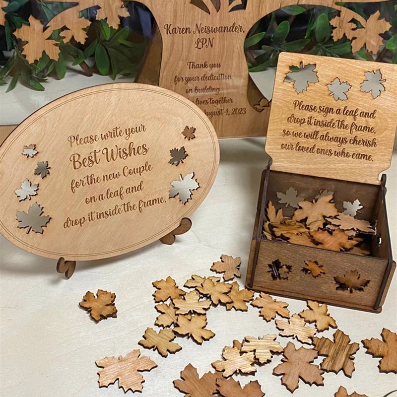 爱情树婚礼结婚庆签名板册签到台本生日相框年会道具毕业留念创意